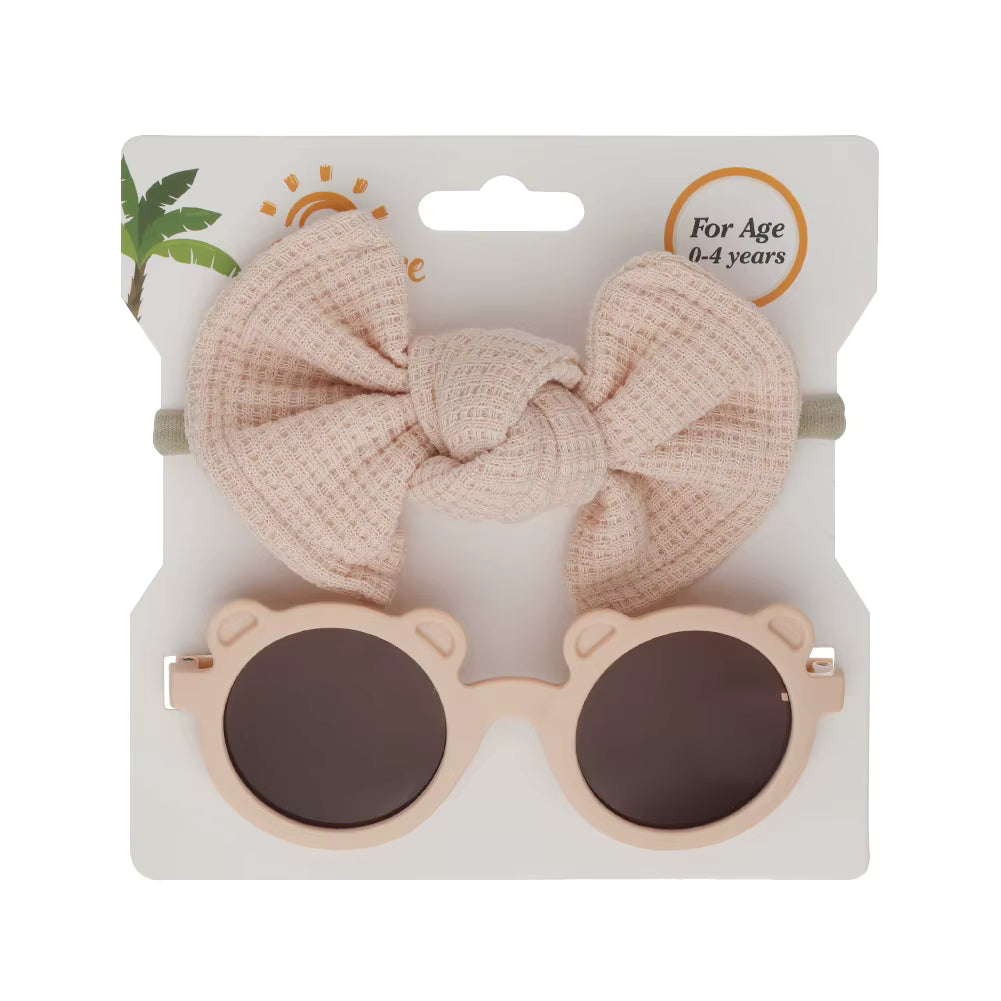 "סט משקפי שמש וסרט “אוזני דוב